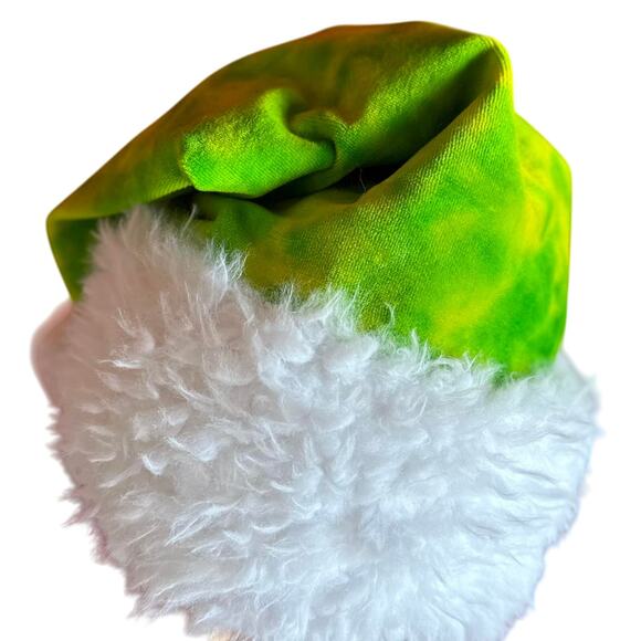 Handcrafted Tie-Dye Santa Hat - Picture 5 of 6
